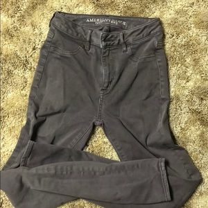 Purple pants AE size 0